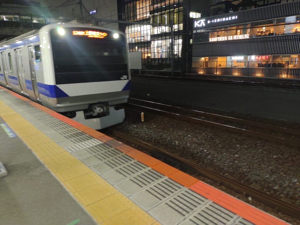 柏駅 常磐線快速