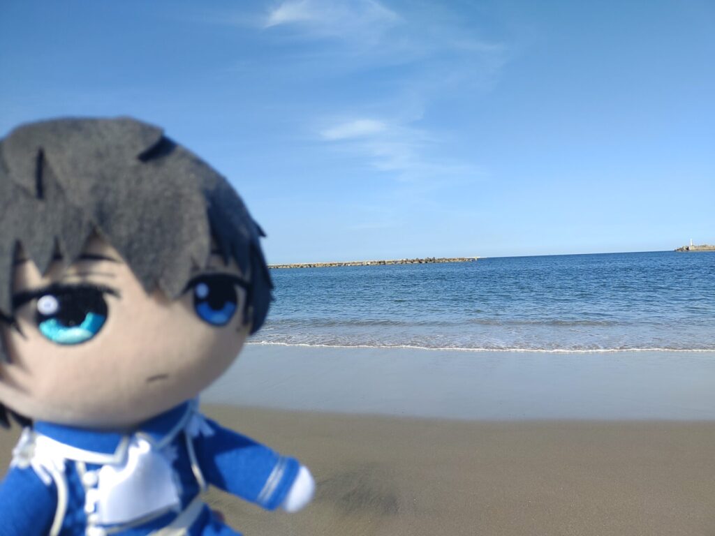 ぬい撮り 恭二 阿字ヶ浦 海水浴場