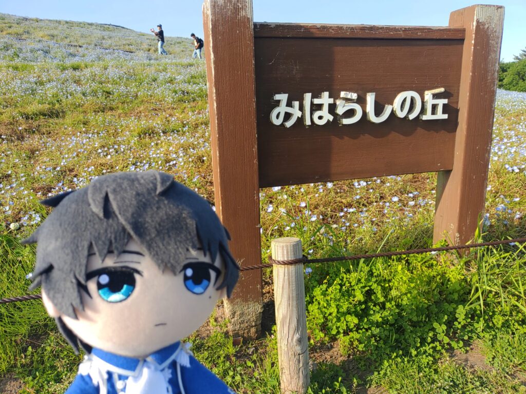みはらしの丘 看板 恭二ぬい