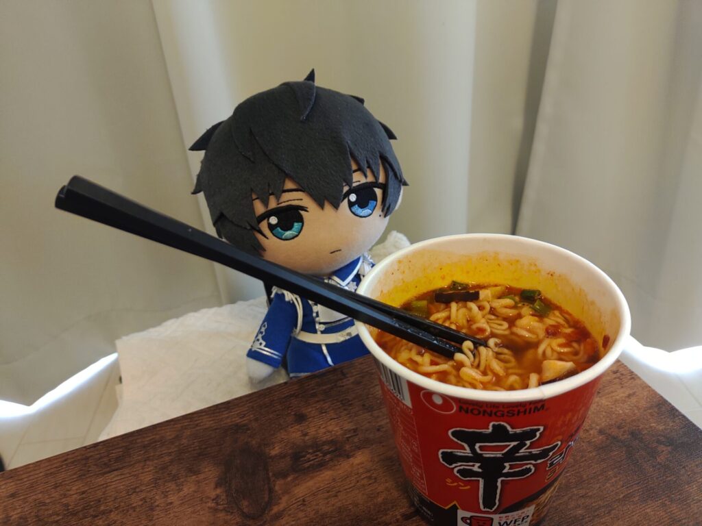 恭二(ぬい)、辛いからやめた方がいいよ