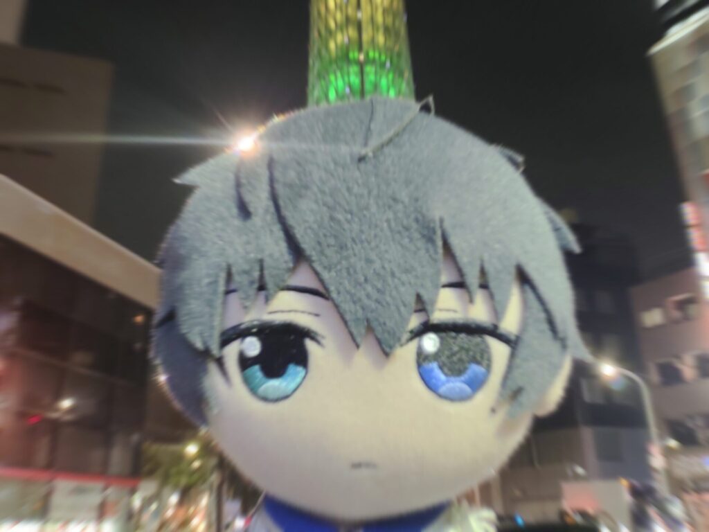 宇宙のパワーを感じる恭二っち