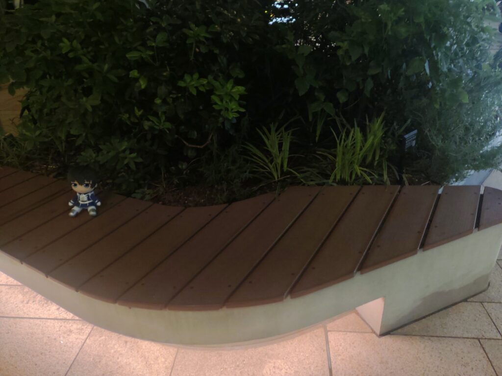 銀座 ベンチ