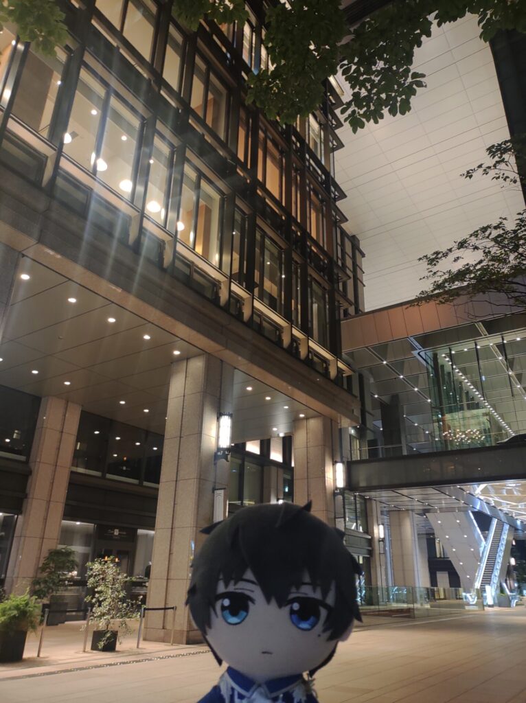 銀座 ビル ぬい撮り