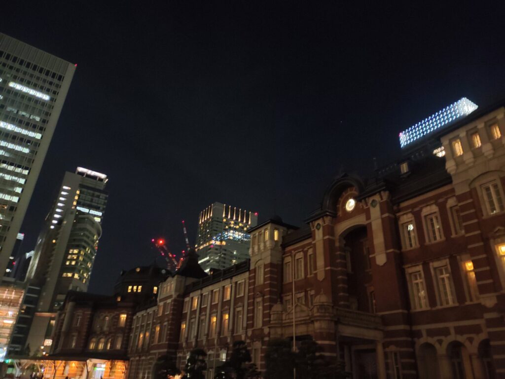 夜の東京駅 丸の内駅舎