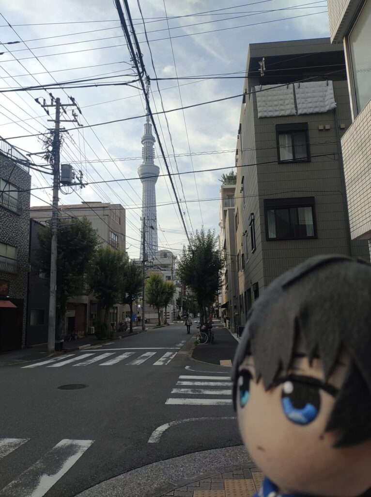 スカイツリー ぬい撮り