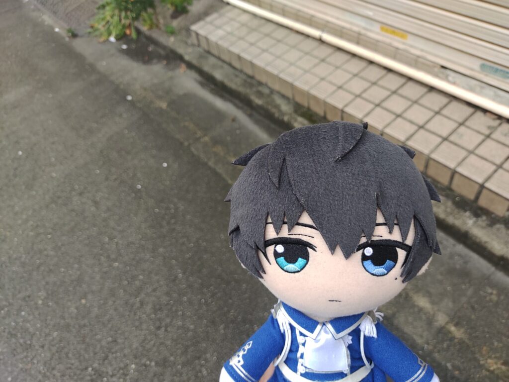 恭二ぬいと散歩