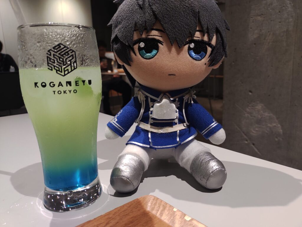 コガネキッチン コラボドリンク ライチグレープフルーツ ぬい撮り