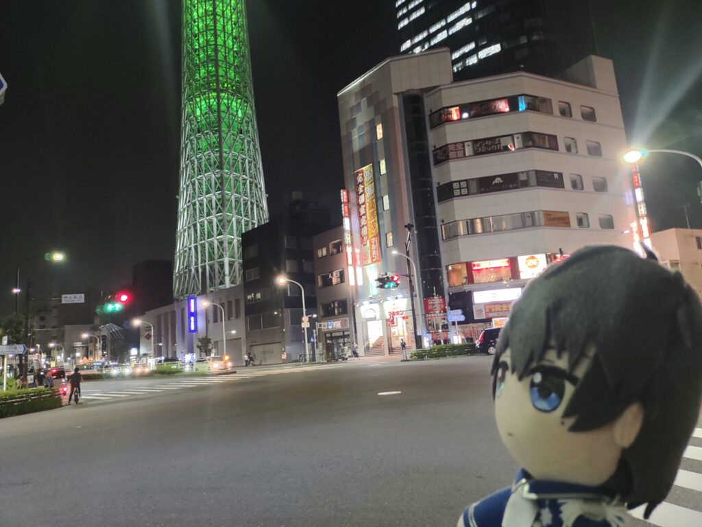 押上 スカイツリー ぬい撮り
