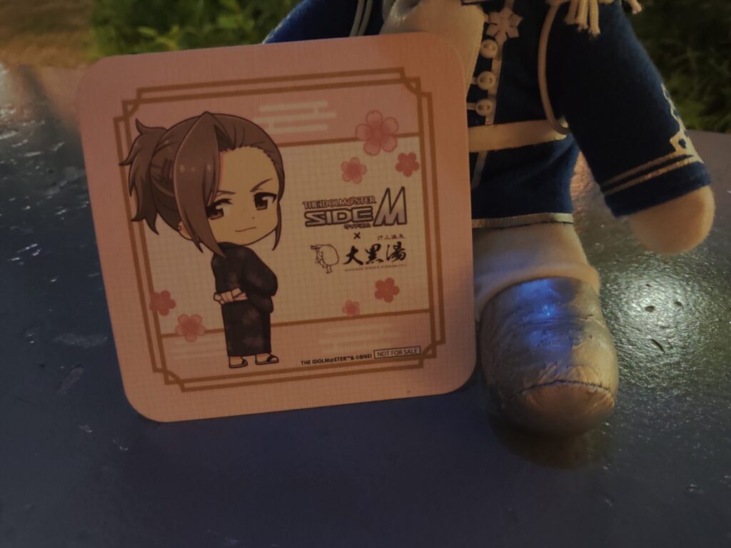 みのりさん コースター 大黒湯