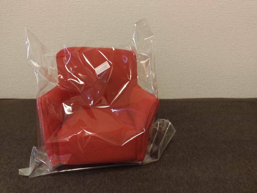 ぬい撮り Giftぬいぐるみソファ正面
