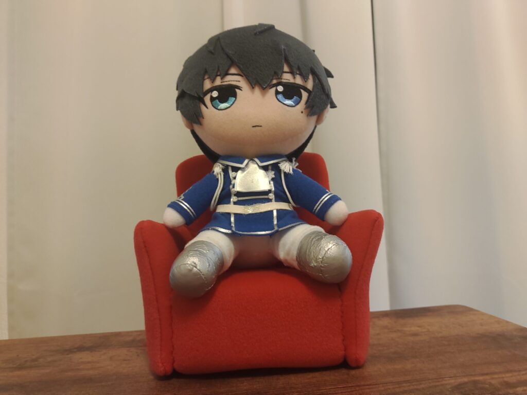 見下ろす恭二ぬい