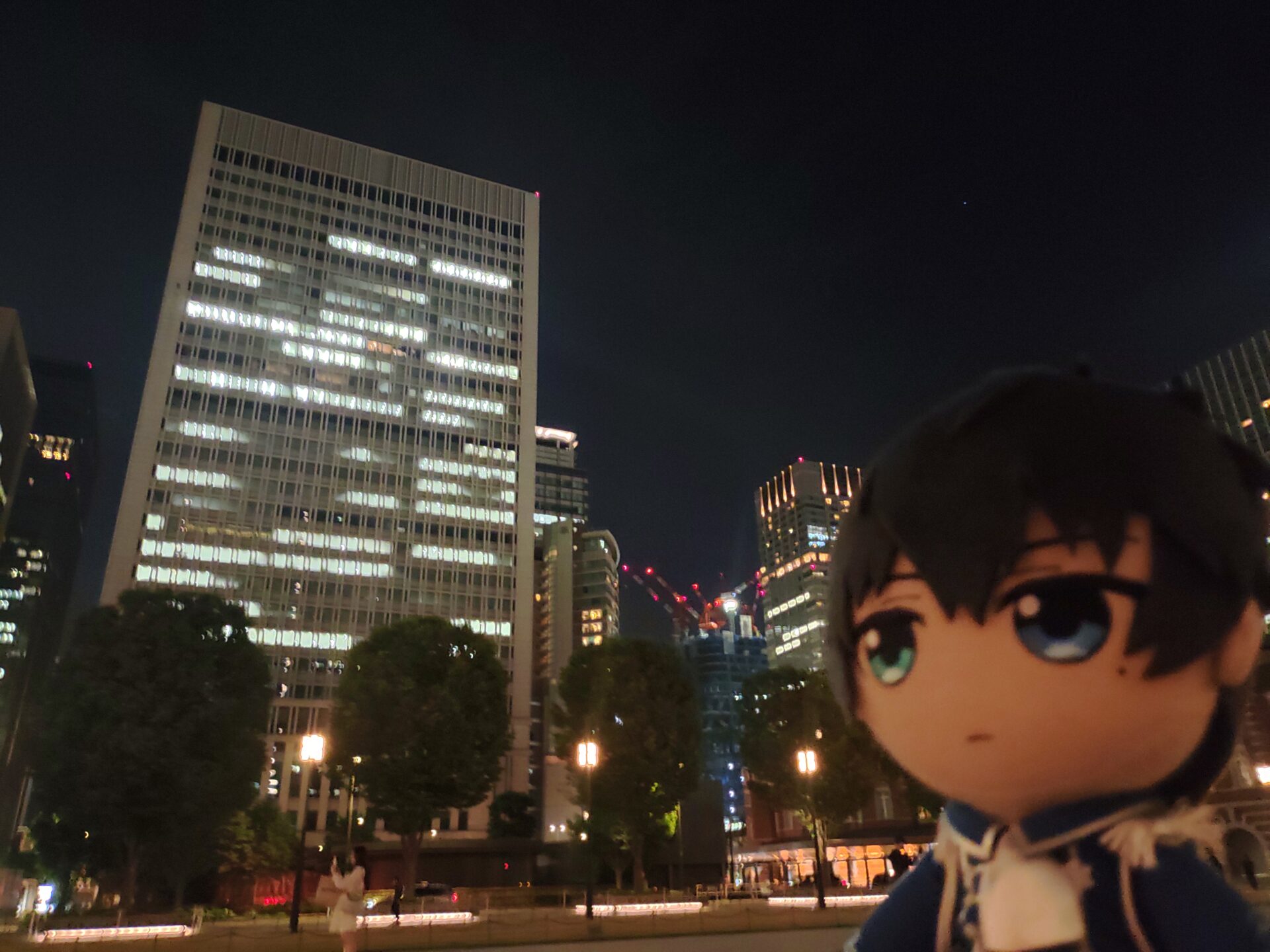 丸の内駅舎　夜